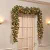 National Tree Company 9 ft. Carolina Pine Garland with Battery Operated LED Lights - 2 of 4