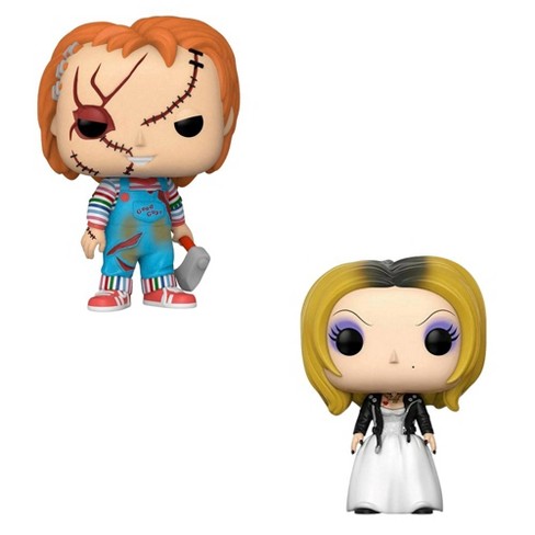 Funko 2 Pack Bride of Chucky - Chucky with Axe & Tiffany #1249 #468 - image 1 of 3