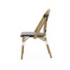 Christopher Knight Home Remi Outdoor French Wicker and Aluminum Bistro Chairs (Set of 4) - 4 of 4