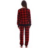 #FollowMe Womens Ultra-Soft Velour Jogger Pajama Set  Relaxing & Stylish Sleepwear - 3 of 3