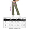 Whizmax Cargo Pants Women Baggy Casual High Waisted Straight Leg Pants Loose Trousers with Pockets - 2 of 4