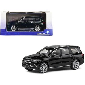 2020 Mercedes-Benz GLS Dark Green Metallic with AMG Wheels and Sunroof 1/43 Diecast Model Car by Solido - 1 of 3