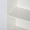 Resenkos Book Storage Display Book Shelf,Wood Bookcase, 72" Tall Bookshelf with 6-Tier Open Storage Shelves White - 4 of 4