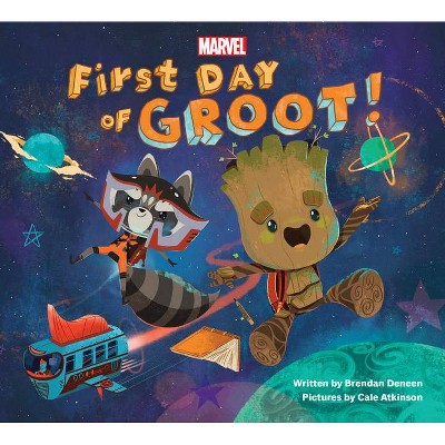 First Day of Groot! - by  Brendan Deneen (Board Book)