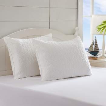 Avocado Knit Blend Twin Pack Standard/Queen Pillows for Back & Side Sleepers by Tommy Bahama® - Standard/Queen Size