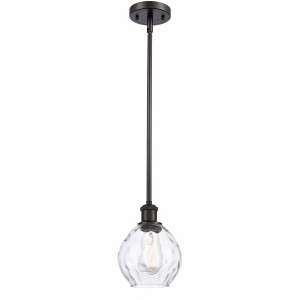 Waverly - 1 Light Stem Hung Mini Pendant In Industrial Style-9 Inches Tall and 6 Inches Wide - 1 of 1