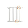 Dreambaby F160W Chelsea 28 to 32 Inch Auto-Close Baby & Pet Wall to Wall Safety Gate with Stay Open Feature for Doors, Stairs, and Hallways, White - image 4 of 4