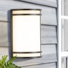 C Cattleya 1-Light Oil-Rubbed Bronze Dimmable 15-Watt LED Wall Light with Acrylic Shade - 2 of 4