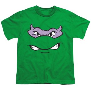 Teenage Mutant Ninja Turtles Donatello Angry Kids T Shirt For Youth  Kelly Green  X Small - 1 of 4