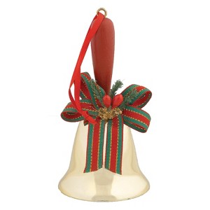 Halco Adult General Sizing Christmas Caroling Bell - One Size Fits Most 5 in x 2.5 in - Gold - 1 of 1