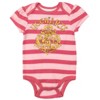 Harry Potter Hogwarts Baby Girls 5 Pack Bodysuits Newborn to Infant - 3 of 4