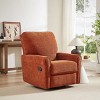 Nebula Vortex Upholstered Modern & Comfortable 360 Degree Swivel Rocker Manual Recliner Chair - 2 of 4
