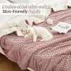 Heated Blanket Electric Blanket Throw Size 50 in x60 in,6 Heating Levels & 9 Hours Auto Shut Off - 4 of 4