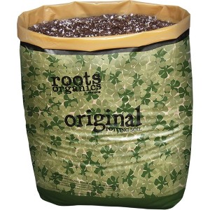 Roots Organics Original Potting Soil, Organic Growing Media with Mycorrhizae, .75 Cubic Foot - 1 of 2