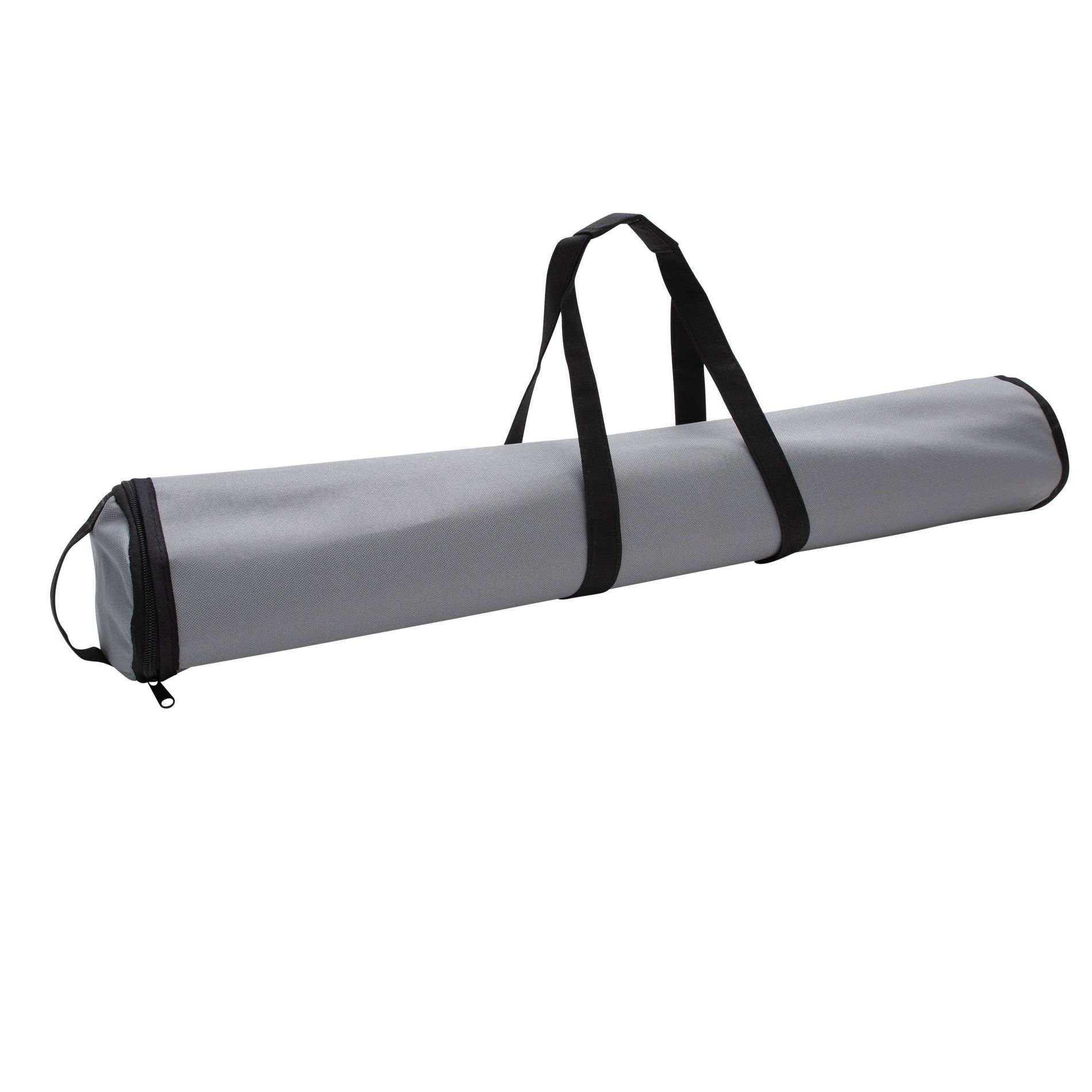 Simplify Wrapping Paper 30" Storage Bag Gray/Black: Gift Wrap Organizer, Built-In Handles, Folds Flat, Polyester