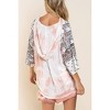 Women's Paisley Mixed Print Top - POL - 3 of 4