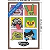 Trends International Fuggler - Squares Framed Wall Poster Prints - 3 of 4