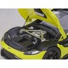 2019 Aston Martin Vantage RHD (Right Hand Drive) Lime Essence Green with Carbon Top 1/18 Model Car by Autoart - 2 of 4