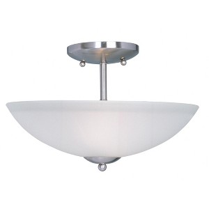 Maxim Lighting Logan 2 - Light Semi-Flush Mount in  Satin Nickel - 1 of 1