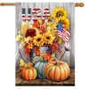 Briarwood Lane Fall House Flag 40x28 For Outdoor Americana Autumn For Fall House Flag - 2 of 4