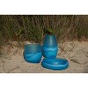 Beachcombers Large Blue Frosted Glass Vase - 4 of 4