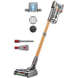 Itopfox Cordless Vacuum Cleaner, 580W/48KPA/65Mins, Super 1.8L Cup & Large LED Screen, Anti-Tangle, Lightweight with Charging Dock for Carpet, Floor - 1 of 4