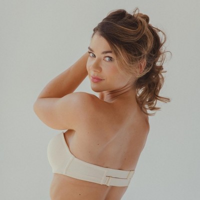 Wherewithal Women's EveryWhere Front Closure Strapless Bra Off-White