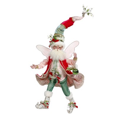 Mark Roberts Products Mark Roberts Red and Green Mistletoe Christmas Fairy, Large 19-Inches