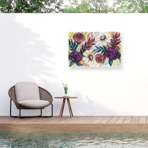 Jeanette Vertentes Festive Season I Outdoor Canvas Art - image 1 of 4