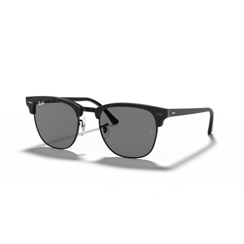 Ray ban Clubmaster Rb3016 49mm Gender Neutral Square Sunglasses Dark Grey Lens Target