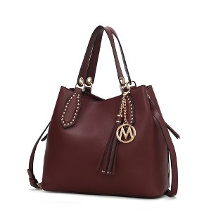 MKF Collection Lana Vegan Leather Women’s Hobo Bag by Mia K - 1 of 4