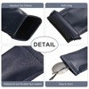 Unique Bargains PU Leather Portable Squeeze Top Soft Eyeglass Cases 4 Pcs 3.5" x 7.1" - 3 of 4
