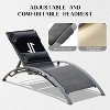 Okak 2PCS/3PCS Outdoor Chaise Lounge Chairs with Adjustable Backrest,Poolside Patio Loungers for Beach,Garden,Backyard - 2 of 4