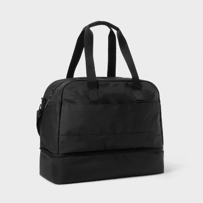 Weekender Bag with Drop-Bottom - Open Story™ Black