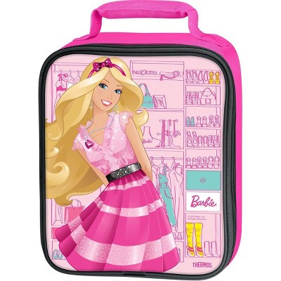 Plastic Pink Barbie Lunch Box, For School