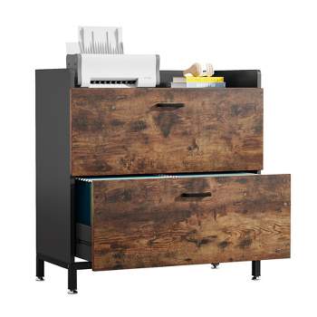 Tribesigns 2 Drawer Storage Lateral File Cabinets