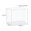 Unique Bargains Acrylic Assembly Dustproof Collectibles Showcase with lid - 2 of 3