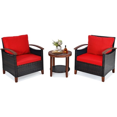 Tangkula 3 piece online patio set