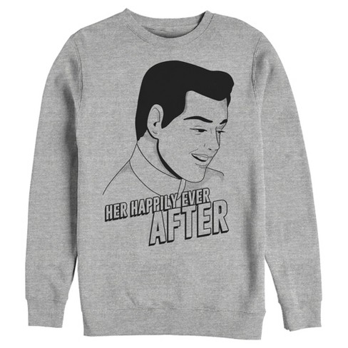 Men's Cinderella Prince Charming Happily Ever After Sweatshirt - image 1 of 4