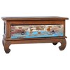 vidaXL Coffee Table Multicolor Reclaimed teak wood - 2 of 4