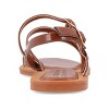 Journee Collection Womens Ennid  Buckle Flat Sandals - 3 of 4