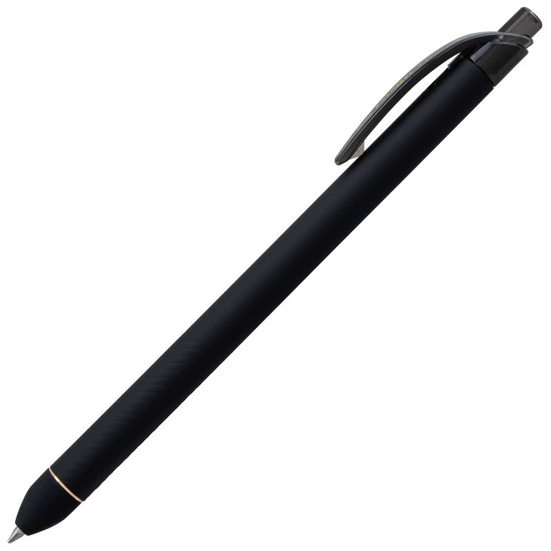 4ct EnerGel Kuro Liquid Gel Pen 0.7mm Medium Line Black - Pentel, 3 of 6