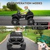 24V Ride On Truck Car for Kids 2 Seater Licensed Mercedes Benz Toddles Electric Car Ride On Toy with Remote Control - 4 of 4