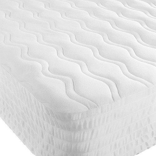 Cotton Top Twin Mattress Pad 100 Thread Count, White