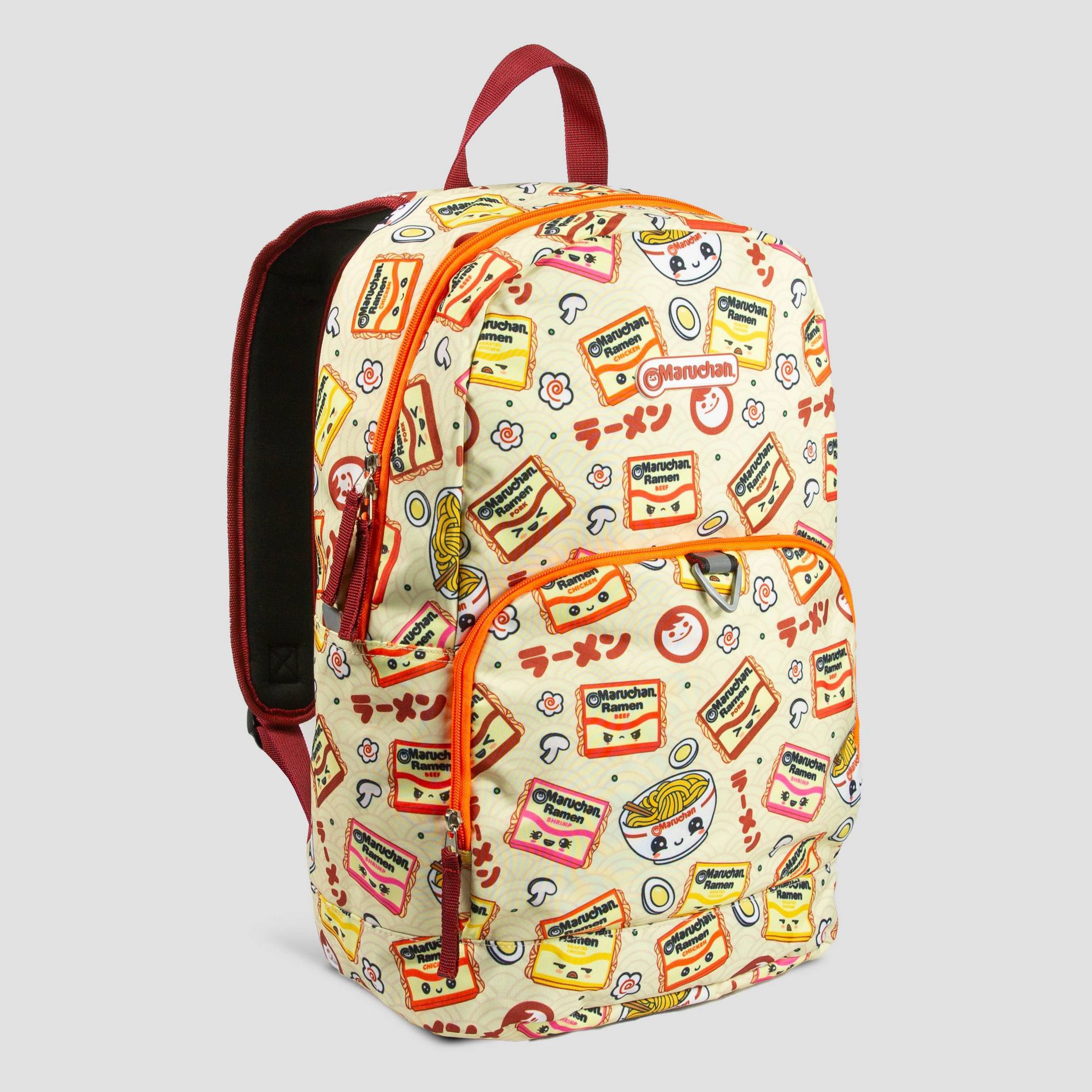 Maruchan Kids' 22.9L Maruchan for Chibi Ramen Backpack- Cream