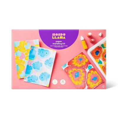  NATIONAL GEOGRAPHIC Marbling Art Kit - Create 12 Sheets of  Marble Art with Paints & Water, Crafts for Kids,  Exclusive : Toys &  Games