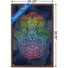 Trends International Brigid Ashwood - Rainbow Hamsa Framed Wall Poster Prints - 3 of 4