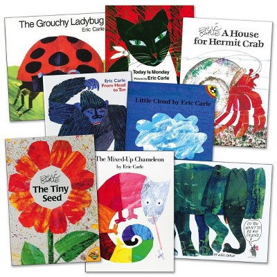 Kaplan Early Learning Eric Carle Paperback Books - Set of 8