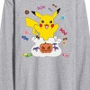 Men's - Pokémon - Gotta Eat Em All Long Sleeve Graphic T-Shirt - 2 of 4