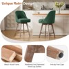Bekrvio 26'' Counter Height Bar Stools, Linen Fabric - 4 of 4